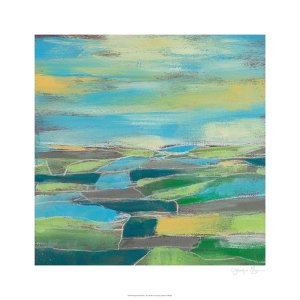 Fragmented Field I Oil painting by Jennifer Goldberger