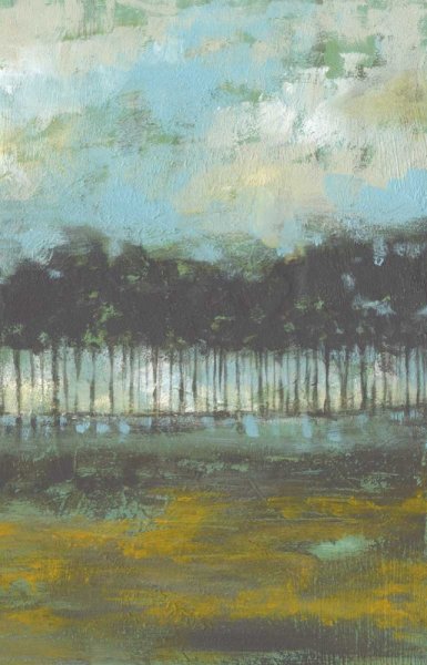 Golden Field II by Jennifer Goldberger - Hand-Painted Oil Painting Reproduction