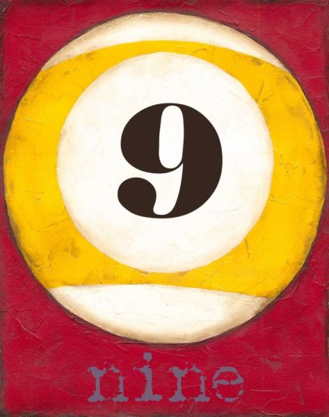 Graphic Pool IX by Jennifer Goldberger - Hand-Painted Oil Painting Reproduction