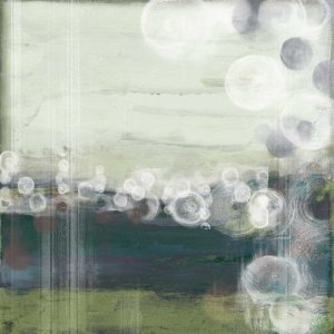 Horizon Spheres I by Jennifer Goldberger Oil Painting