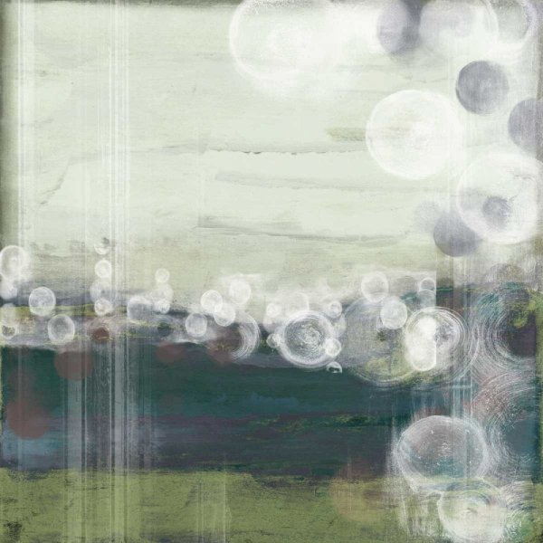 Horizon Spheres I by Jennifer Goldberger - Hand-Painted Oil Painting Reproduction