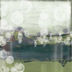 Horizon Spheres II by Jennifer Goldberger Oil Painting