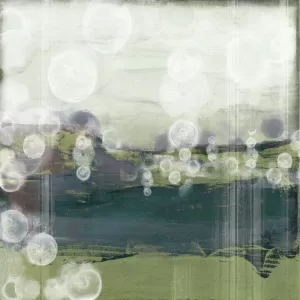Horizon Spheres II by Jennifer Goldberger Oil Painting