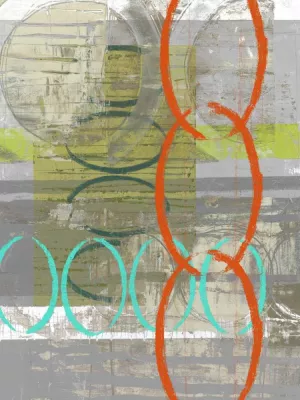 Linking I by Jennifer Goldberger Oil Painting