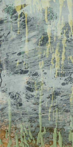 Marbled Plane I by Jennifer Goldberger Oil Painting