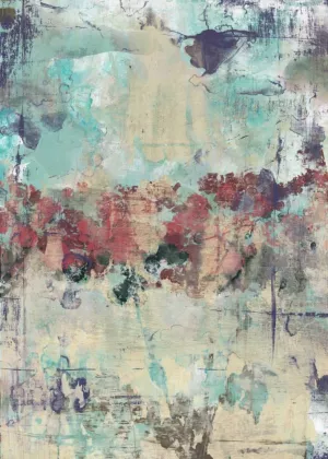 Marsala Field I Oil Painting by Jennifer Goldberger - Contemporary