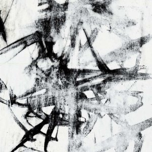 Monotype Scribble II by Jennifer Goldberger Oil Painting