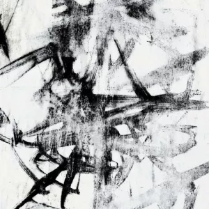 Monotype Scribble II by Jennifer Goldberger Oil Painting