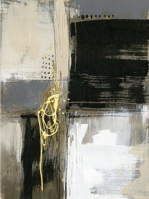Neutral Divisions I by Jennifer Goldberger Oil Painting