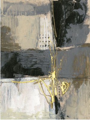 Neutral Divisions II by Jennifer Goldberger Oil Painting