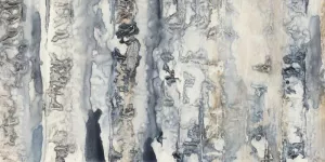 Neutral Strata II by Jennifer Goldberger Oil Painting