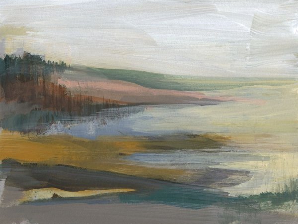 Northwest Cove I by Jennifer Goldberger - Hand-Painted Oil Painting Reproduction