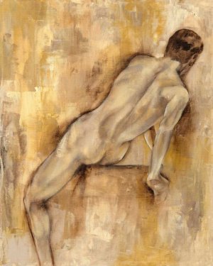 Nude Figure Study VI by Jennifer Goldberger Oil Painting
