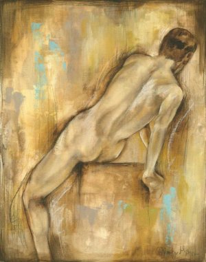 Nude Gesture I (U) by Jennifer Goldberger Oil Painting