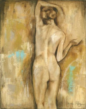 Nude Gesture II (U) by Jennifer Goldberger Oil Painting
