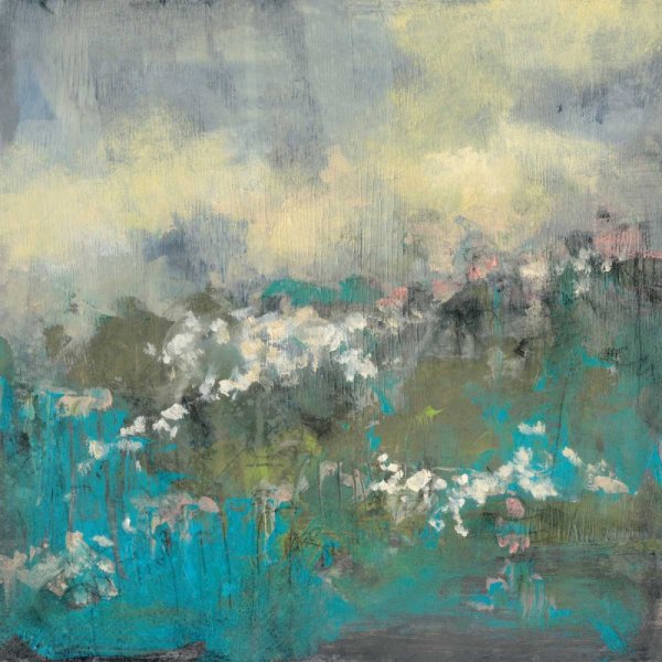 Main Product Photo of Painterly Field II Painting by Jennifer Goldberger
