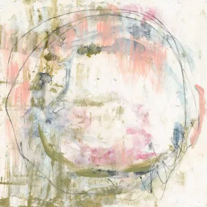 Pinky Moss II Oil Painting by Jennifer Goldberger - Bestsellers
