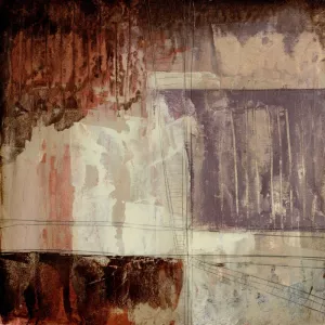 Plum Earth I by Jennifer Goldberger Oil Painting