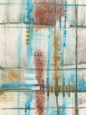 Primary Lineage VI by Jennifer Goldberger Oil Painting