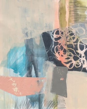 Reductive I Oil painting by Jennifer Goldberger