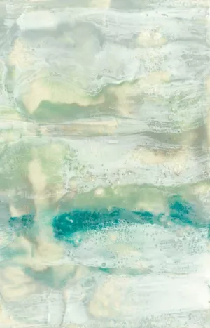 Serene Seafoam II by Jennifer Goldberger Oil Painting