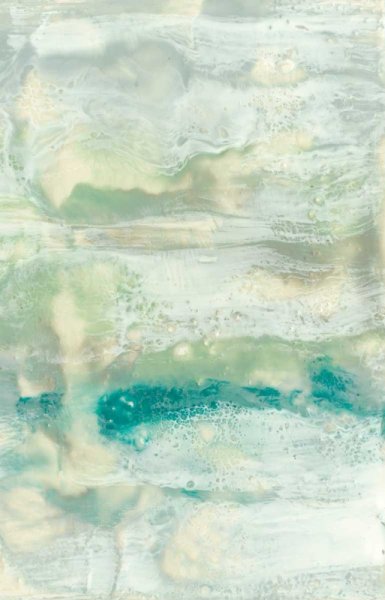 Serene Seafoam II by Jennifer Goldberger - Hand-Painted Oil Painting Reproduction