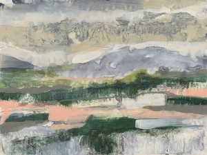 Textured Horizon II by Jennifer Goldberger Oil Painting