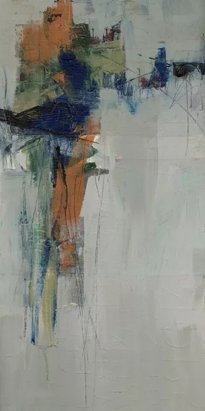 Traction II by Jennifer Goldberger Oil Painting