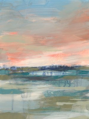 Vast Marsh I by Jennifer Goldberger Oil Painting