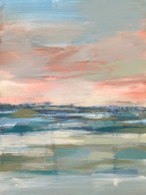 Vast Marsh II Oil Painting by Jennifer Goldberger - Bestsellers