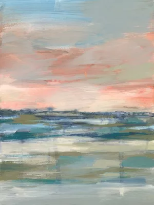 Vast Marsh II Oil Painting by Jennifer Goldberger - Bestsellers