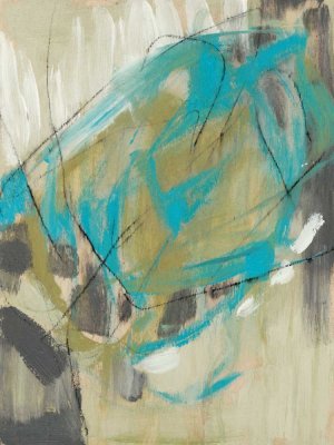 Whirling I by Jennifer Goldberger Oil Painting