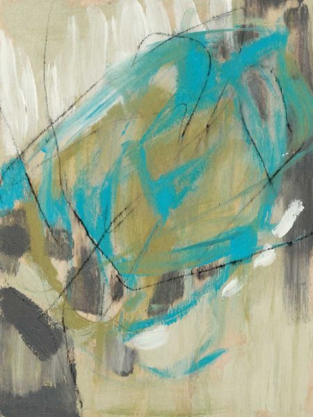 Whirling I by Jennifer Goldberger - Hand-Painted Oil Painting Reproduction