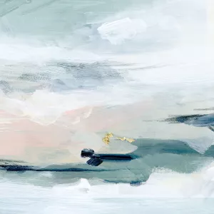 Abstracted Sea Foam I by Jennifer Paxton Parker Oil Painting