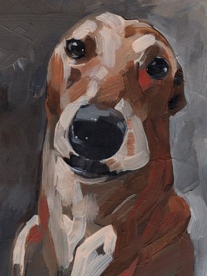 Good Boy I by Jennifer Paxton Parker Oil Painting