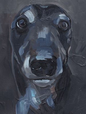 Good Boy II by Jennifer Paxton Parker Oil Painting