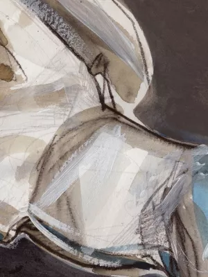 Horse Abstraction III by Jennifer Paxton Parker Oil Painting