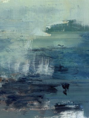 Morning Lake Mist II by Jennifer Paxton Parker Oil Painting