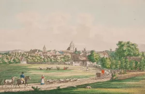 Naestved by Jens Holm Oil Painting