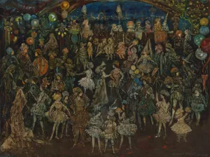 Dance Fantasy Oil painting by Jerome Myers