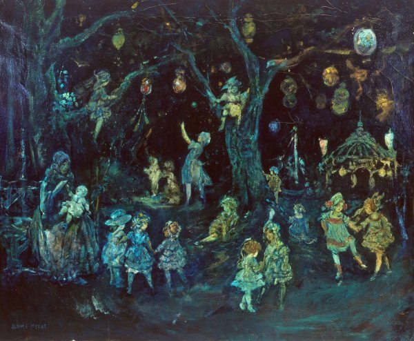 Main Product Photo of Wonderland Painting by Jerome Myers