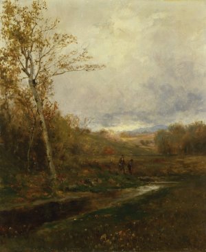 November by Jervis MCentee Oil Painting