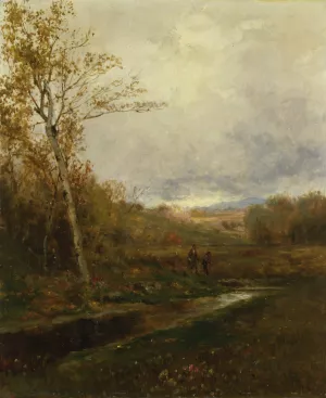 November by Jervis MCentee Oil Painting