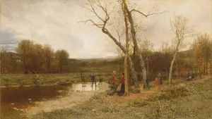 Saturday Afternoon painting by Jervis MCentee