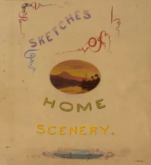 Sketches of Home Scenery Oil painting by Jervis MCentee