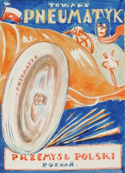 Main Product Photo of Tow. Akc. Pneumatyk. Przemysl Polski Poznan  Painting by Jerzy Gelbard