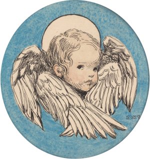 Angel by Jessie Willcox Smith Oil Painting