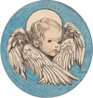 Angel by Jessie Willcox Smith Oil Painting