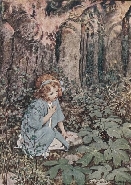 Main Product Photo of Bugs and wings and other things - frontispiece  Painting by Jessie Willcox Smith