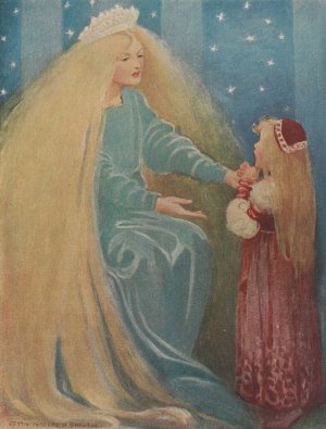 Come, and she stili held out her arms by Jessie Willcox Smith Oil Painting